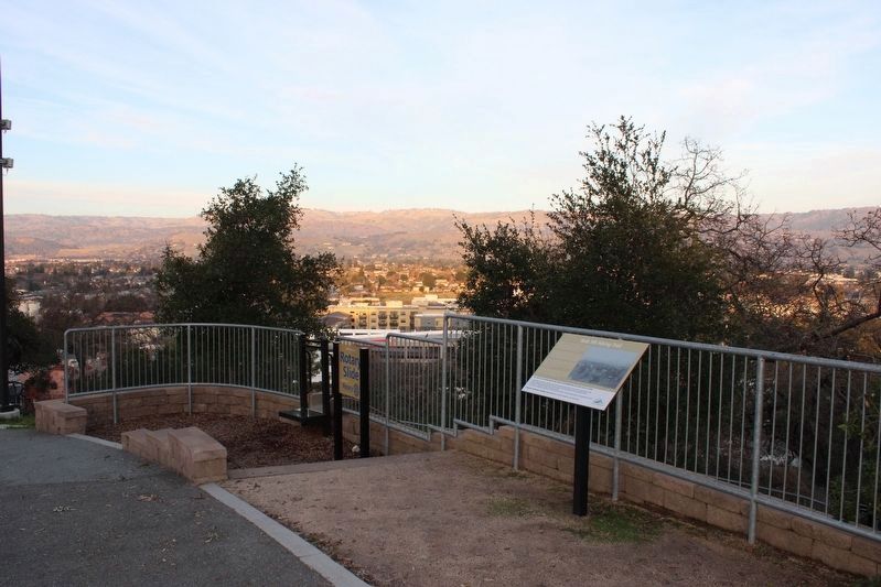 Nob Hill Hiking Trail Marker. Click for full size. Nob Hill Hiking Trail Marker image. Click for full size.