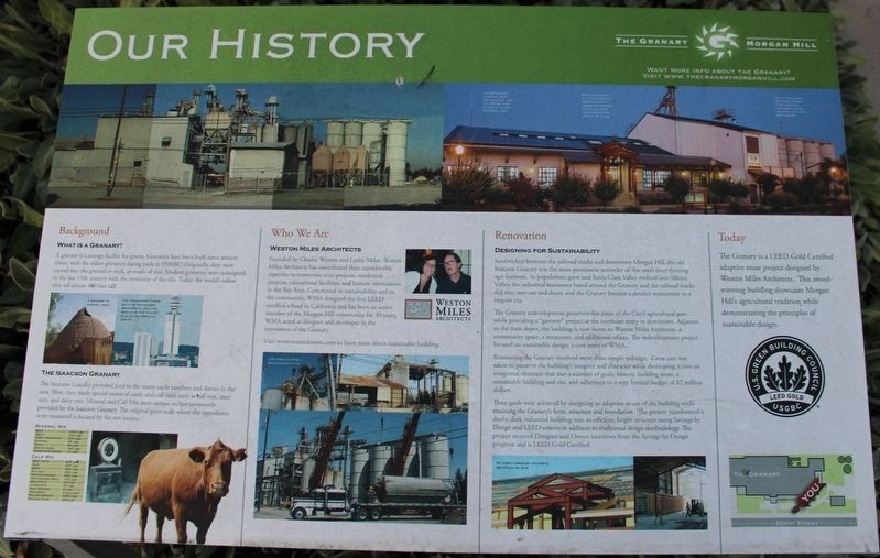 Our History Marker image. Click for full size.