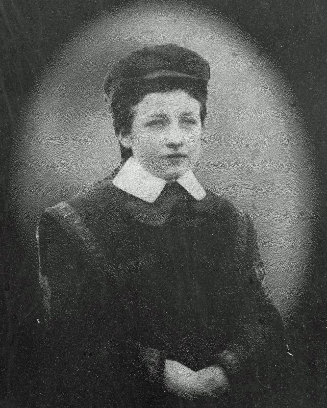Marker detail: Mamie Gunderson. Click for full size. Marker detail: Mamie Gunderson image. Click for full size.