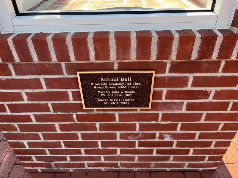 School Bell Marker image. Click for full size.