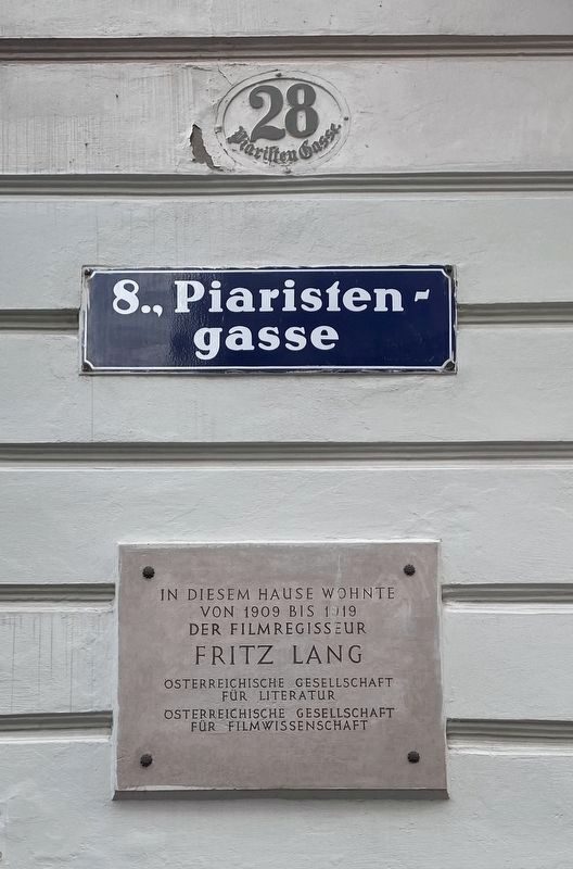 Fritz Lang Marker image. Click for full size.