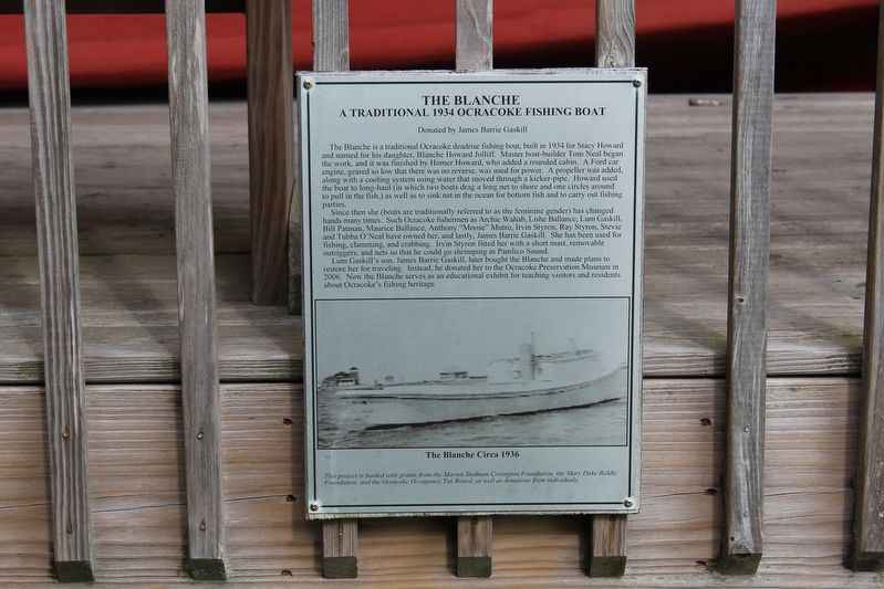 The Blanche Marker. Click for full size. The Blanche Marker image. Click for full size.