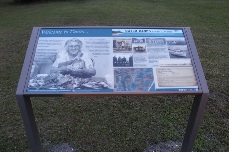 Welcome to Davis Marker image. Click for full size.