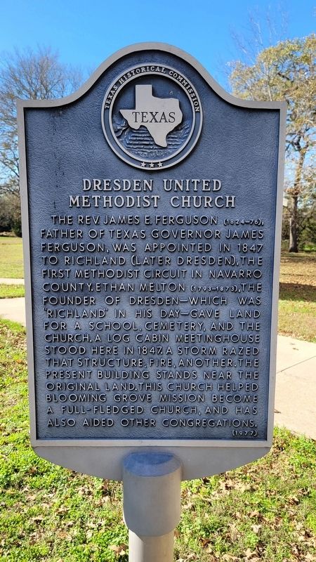 Dresden United Methodist Church Marker image. Click for full size.