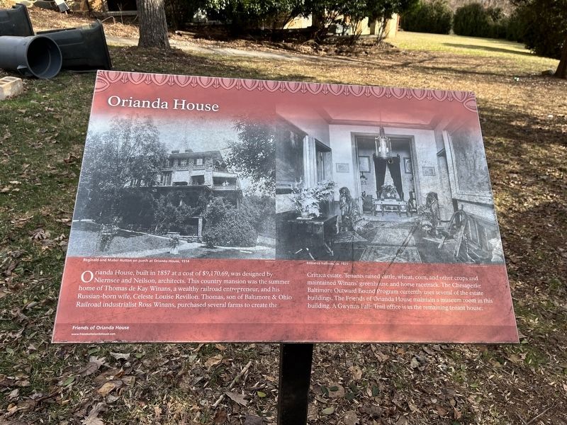 Orianda House Marker image. Click for full size.