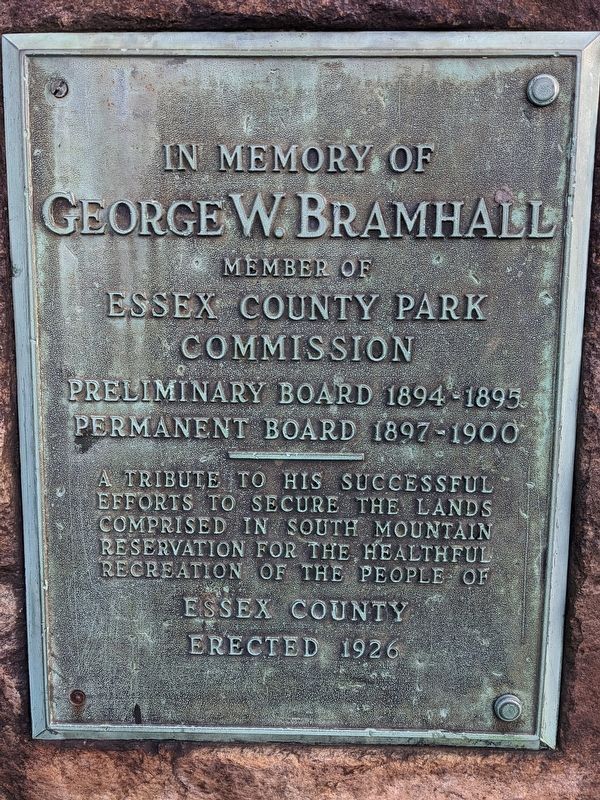 In Memory of George W. Bramhall Marker image. Click for full size.