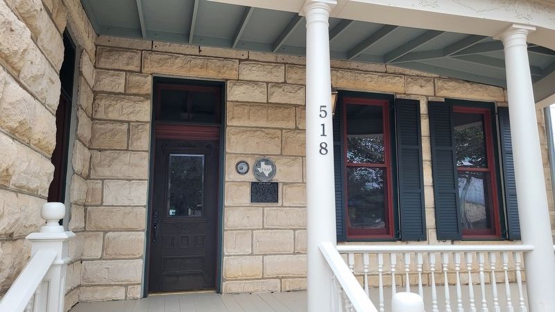 The front entrance to the Beseler House and Marker. Click for full size. The front entrance to the Beseler House and Marker image. Click for full size.