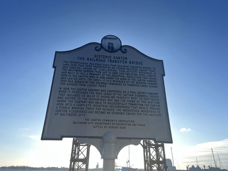 Historic Canton Marker image. Click for full size.