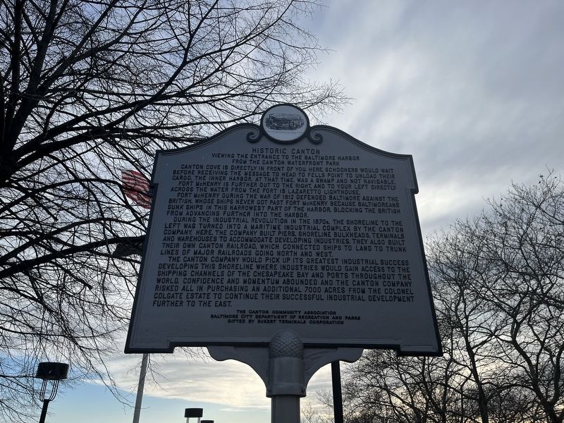 Historic Canton Marker image. Click for full size.