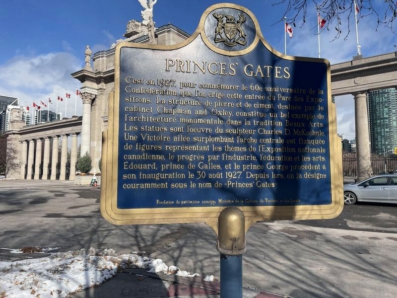 The Princes' Gates Marker image. Click for full size.