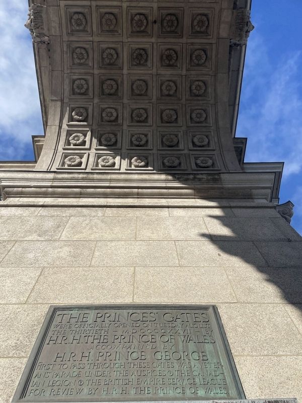 The Princes' Gates Marker. Click for full size. The Princes' Gates Marker image. Click for full size.