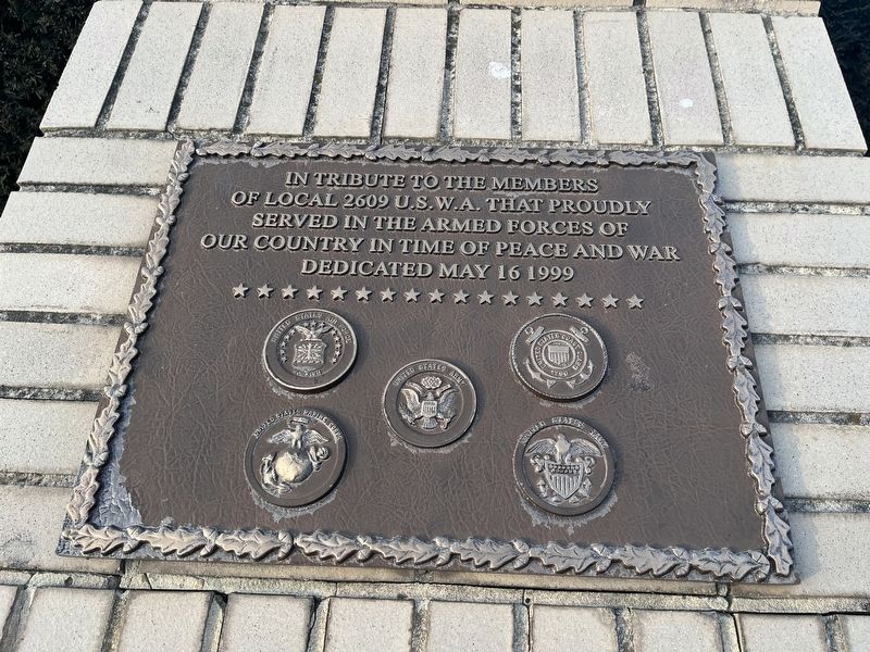 Veterans Memorial Marker. Click for full size. Veterans Memorial Marker image. Click for full size.