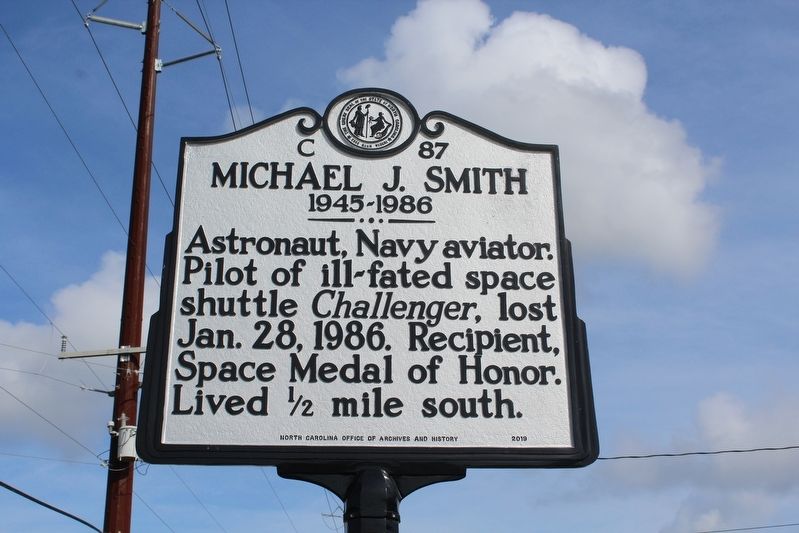 Michael J. Smith Marker image. Click for full size.