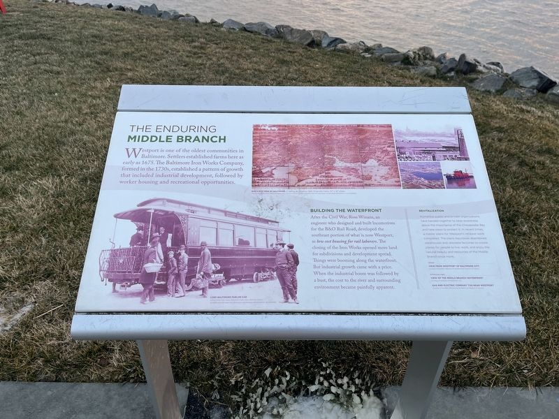 The Enduring Middle Branch Marker. Click for full size. The Enduring Middle Branch Marker image. Click for full size.