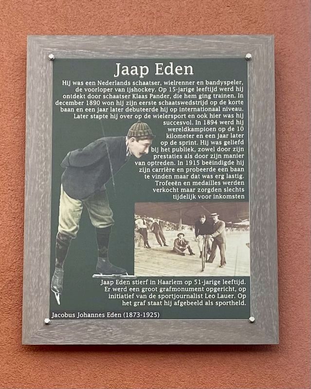 Jaap Eden Marker image. Click for full size.