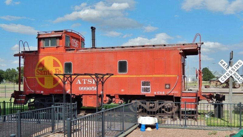 ATSF Santa Fe Caboose #999056 image. Click for full size.