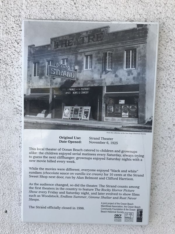 The Strand Marker image. Click for full size.