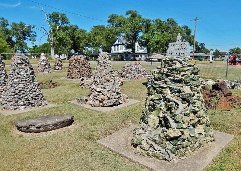 Miller's Park Rock Sculptures. Click for full size. Miller's Park Rock Sculptures image. Click for full size.