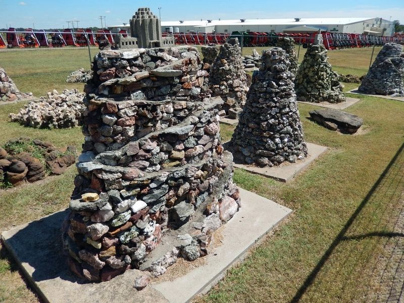 Miller's Park Rock Sculptures. Click for full size. Miller's Park Rock Sculptures image. Click for full size.