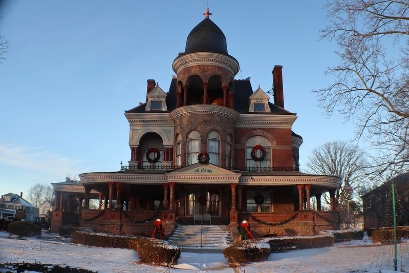 Seiberling Mansion Marker image. Click for full size.