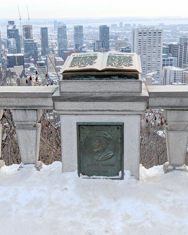Jacques Cartier Marker. Click for full size. Jacques Cartier Marker image. Click for full size.