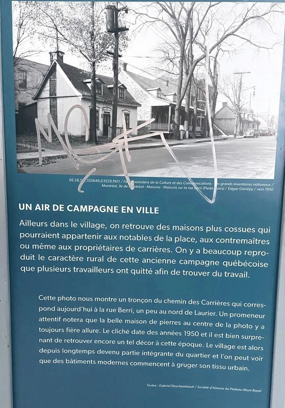 Le Coteau Saint-Louis Marker (panel 1) image. Click for full size.