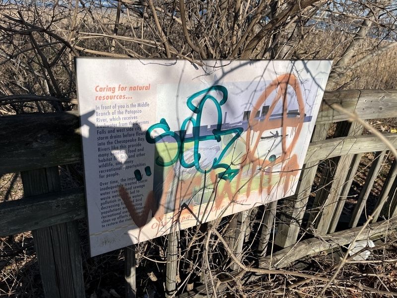 Our Impact on Our Waters Marker. Click for full size. Our Impact on Our Waters Marker image. Click for full size.