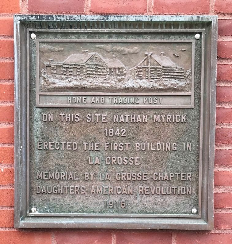 Home and Trading Post Marker image. Click for full size.