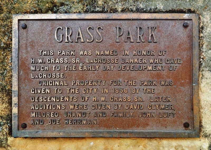 Grass Park Marker image. Click for full size.