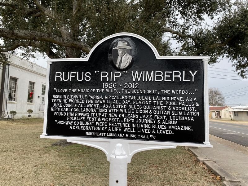 Rufus "RIP" Wimberly Marker image. Click for full size.