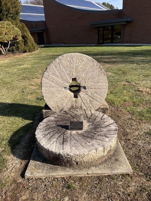 Corn Milling Stones Marker image. Click for full size.