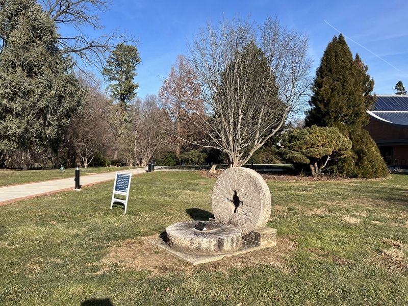 Corn Milling Stones Marker image. Click for full size.
