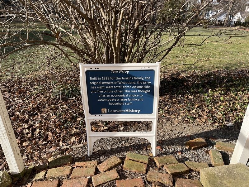 The Privy Marker. Click for full size. The Privy Marker image. Click for full size.