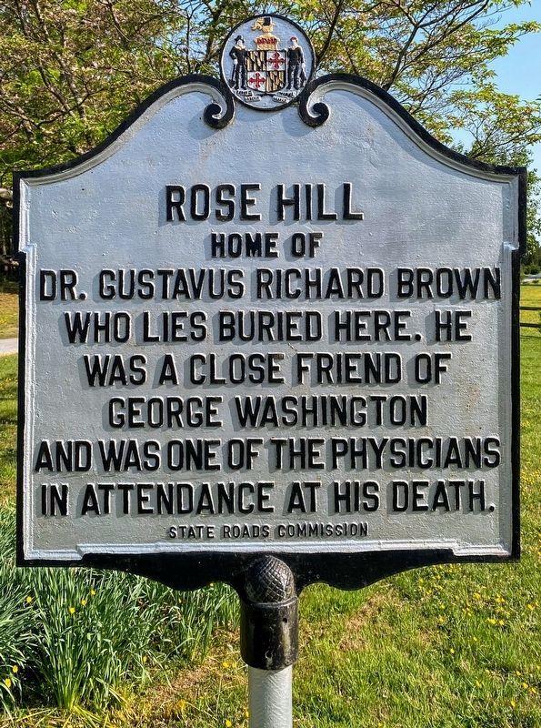 Rose Hill Marker image. Click for full size.