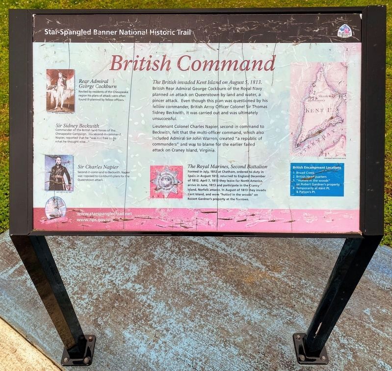 British Command Marker. Click for full size. British Command Marker image. Click for full size.