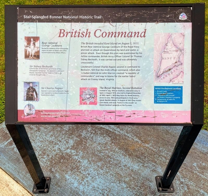 British Command Marker image. Click for full size.