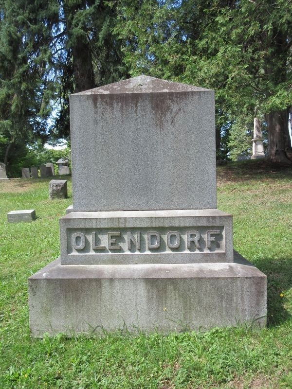 Carolyn Olendorf Marker. Click for full size. Carolyn Olendorf Marker image. Click for full size.