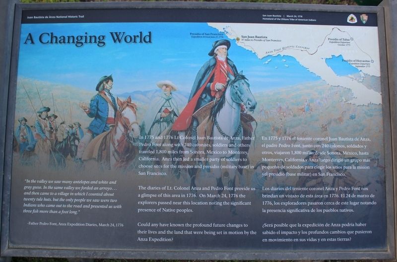 A Changing World Marker image. Click for full size.