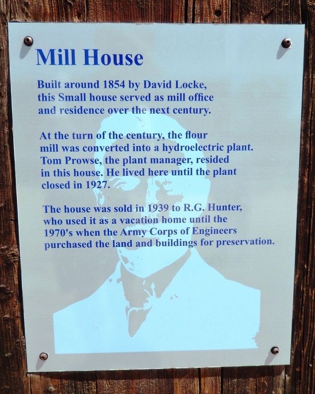 Mill House Marker image. Click for full size.