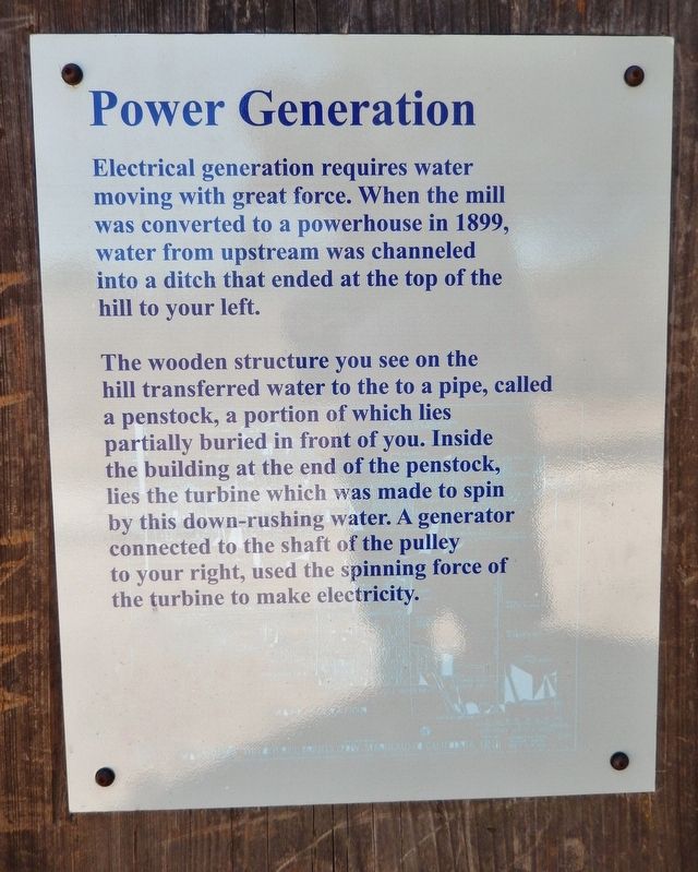 Power Generation Marker image. Click for full size.