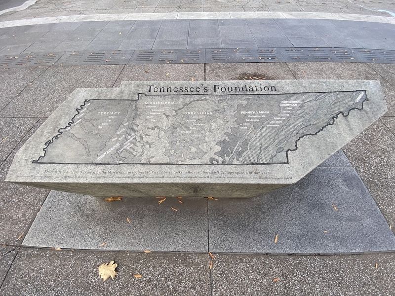 Tennessee's Foundation Marker image. Click for full size.