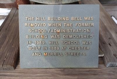 Hill Building Bell Marker image. Click for full size.