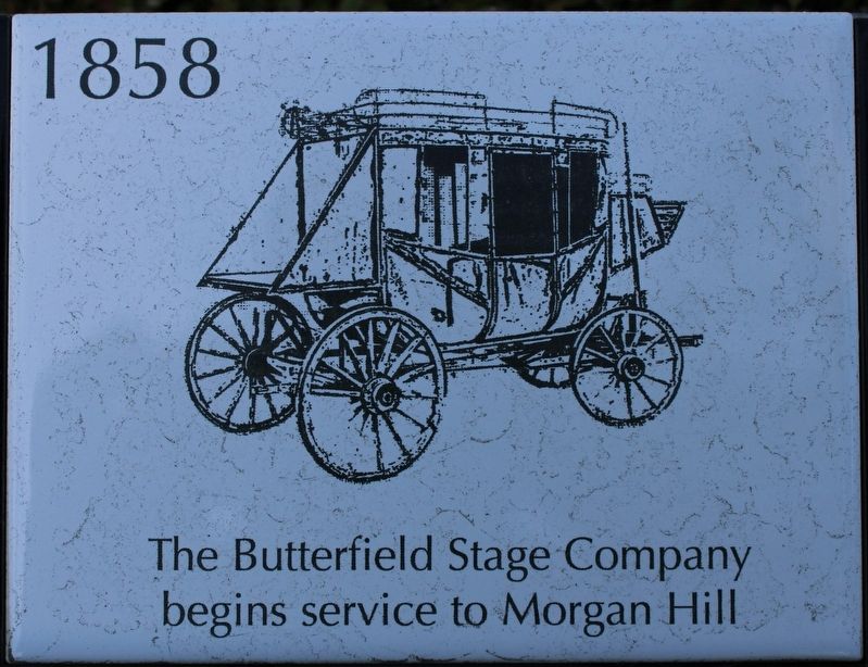 Butterfield Stage Company Marker. Click for full size. Butterfield Stage Company Marker image. Click for full size.