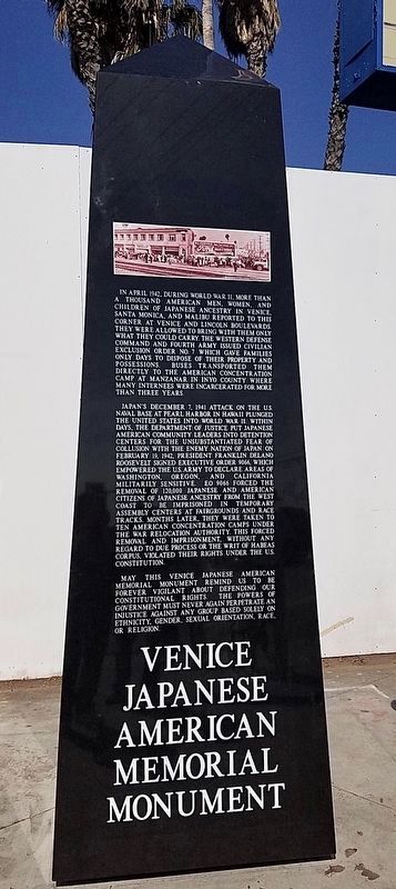 Japanese American Memorial image. Click for full size.