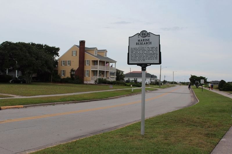 Marine Research Marker. Click for full size. Marine Research Marker image. Click for full size.