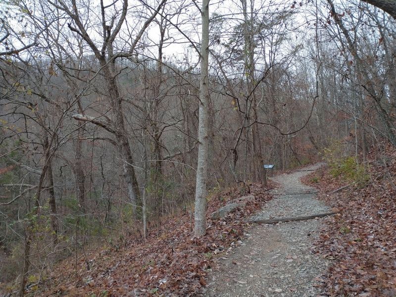 Warriors' Path Marker. Click for full size. Warriors' Path Marker image. Click for full size.