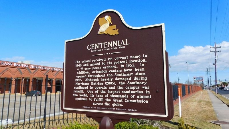 Centennial Marker. Click for full size. Centennial Marker image. Click for full size.
