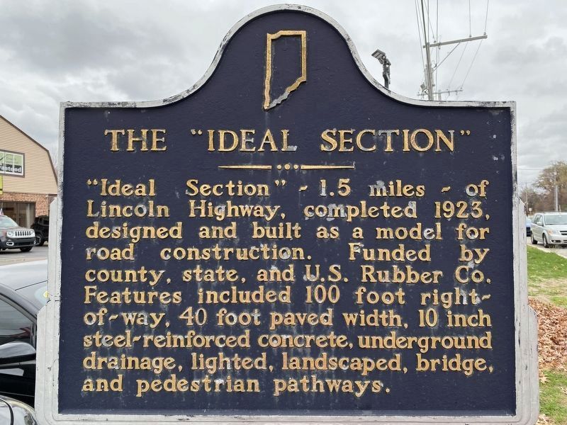 The "Ideal Section" side of the marker. Click for full size. The "Ideal Section" side of the marker image. Click for full size.