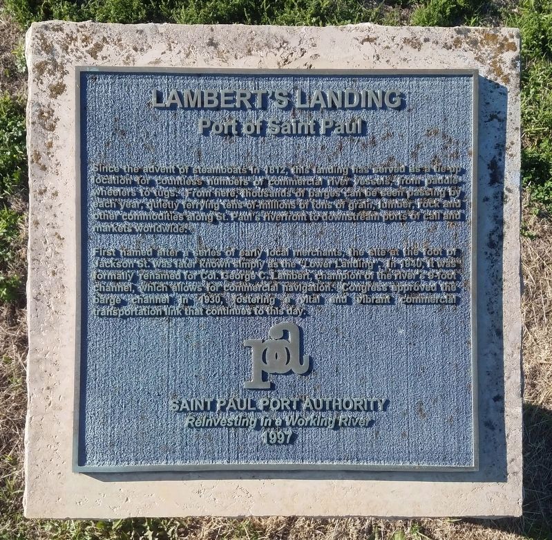 Lambert's Landing Marker image. Click for full size.