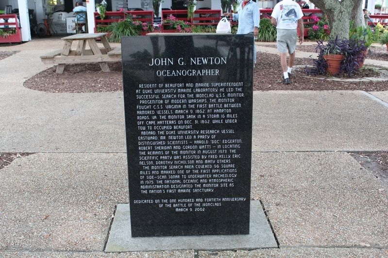 John G. Newton Marker (front) image. Click for full size.